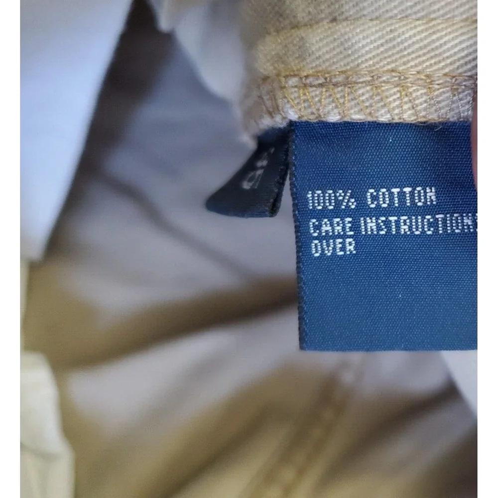 VTG Polo Ralph Lauren 67 Cargo Shorts Men's 35 Beige Outdoor Casual Cotton